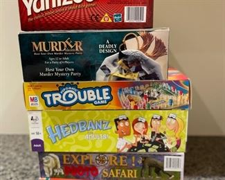 Sample of board games.