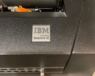 IBM Electric II electric typewriter. Photo 2 of 2.