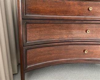 Set of 2 mahogany Handley Chests. Measures 40" W x 21" D x 27.5" H. Photo 3 of 3.