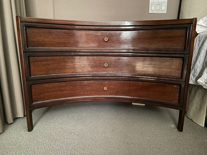 Set of 2 mahogany Handley Chests. Measures 40" W x 21" D x 27.5" H. Photo 1 of 3.
