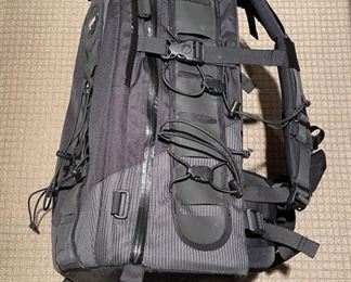 Backpack-style photography bag.