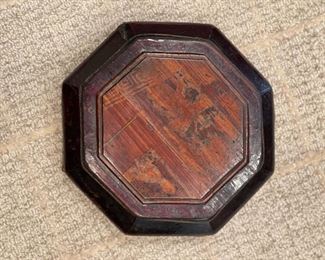 19th Century Wedding Basket. Zhejiang Provence, China. Circa 1860 - 1880. Measures 10" D x 12" H. Photo 3 of 4.