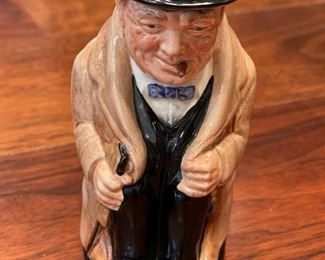 Royal Doulton Winston Churchill Figurine. Photo 1 of 2.