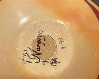 Hopi/Navajo Pottery signed by Nempeyo (Tewa, Corn Clan). Photo 2 of 2.