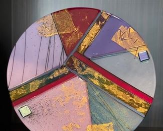 Roger Homes Decorative glass plate. Photo 1 of 3.