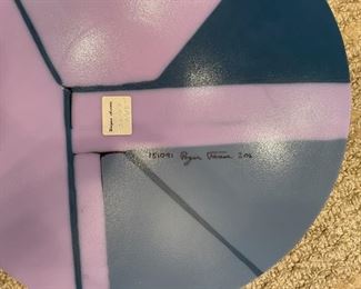 Roger Homes Decorative glass plate. Photo 3 of 3.