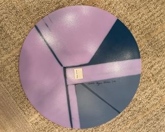 Roger Homes Decorative glass plate. Photo 2 of 3.