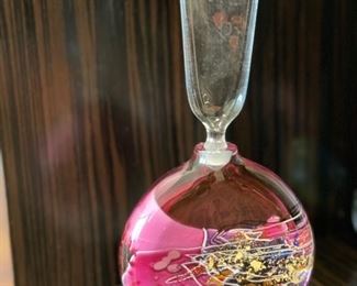 Perfume bottle.