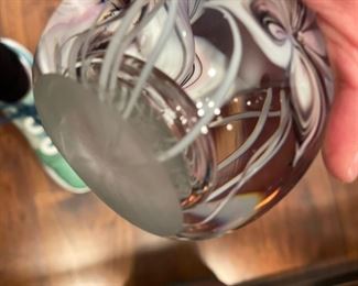 Paperweight. Signed by artist. Photo 2 of 2.