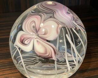 Paperweight. Signed by artist. Photo 1 of 2.