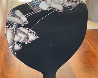 Nancy April Black Ceramaic Vase. Photo 1 of 2.