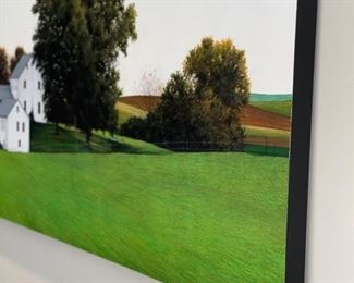 Original Richard Hensley commissioned by homeowner. Measures 24" x 110". Photo 3 of 4.