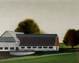 Original Richard Hensley commissioned by homeowner. Measures 24" x 110". Photo 2 of 4.