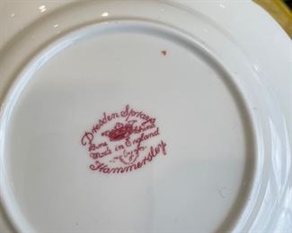 Sample of Fine China - Dresden "Hammerslery." Photo 2 of 3.