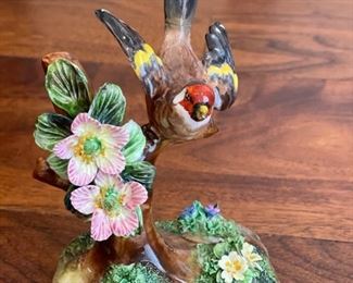 Porcelain Bird Figurine.