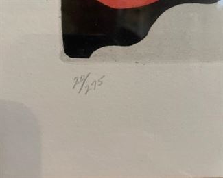 Modern Art. Signed and numbered by artist. Photo 2 of 3.