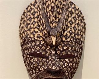 Set of 6 Indonesians masks - 3 shown. Photo 2 of 3.