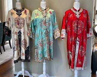 Vintage silk kimonos.