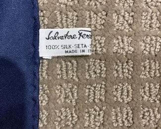 Ferragamo silk scarf. Photo 2 of 2.