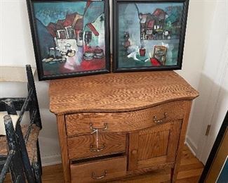 Pair of Vietnam paintings 
