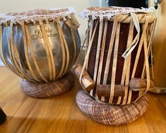 Set of Tabla Percussion Drums India 