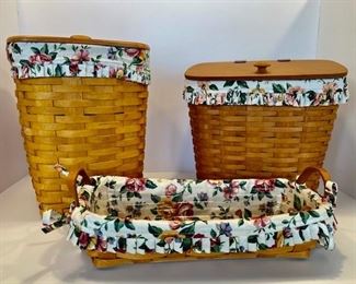 Over 30 Longaberger baskets