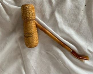 Corn cob pipe