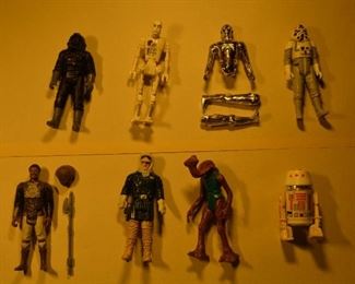many more Star Wars figures not pictured....in a variety of conditions