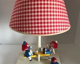 Raggedy Ann lamp