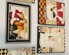 Bistro and other wall art