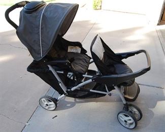 DOUBLE BABY STROLLER