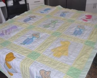 HAND MADE QUILT - 1 OF 2