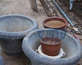 OUTDOOR POTS