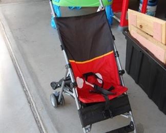 MICKEY MOUSE UMBRELLA STROLLER WITH CANOPY