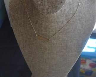 MANTRA NECKLACES - ONE SIDE READS "I AM"  THE OTHER READS ONE OF THE FOLLOWING:  WORTHY, CONFIDENT, BRAVE, STRONG, OR ENOUGH.  GREAT GIFT FOR FRIENDS, GRADS, OR ANYONE!  