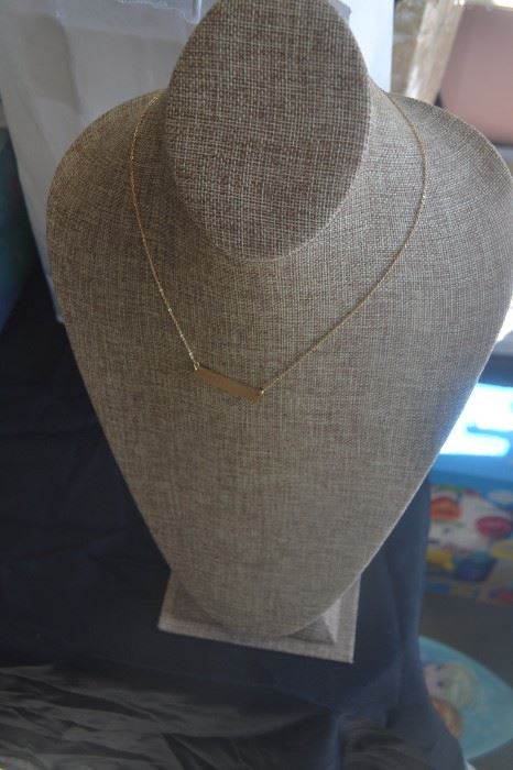 MANTRA NECKLACES - ONE SIDE READS "I AM"  THE OTHER READS ONE OF THE FOLLOWING:  WORTHY, CONFIDENT, BRAVE, STRONG, OR ENOUGH.  GREAT GIFT FOR FRIENDS, GRADS, OR ANYONE!  