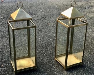 Outdoor Brass Lanterns