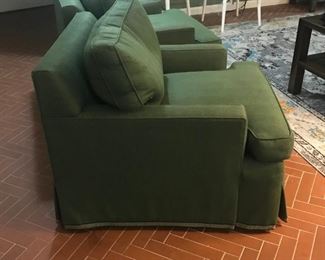 Pair Brunschwig & Fils arm chairs