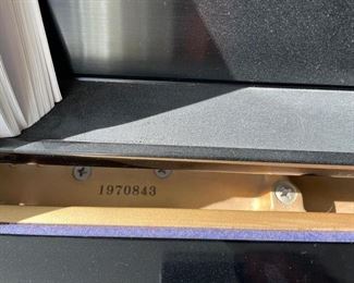 Kawai Grand Piano in Ebony Finish. KG - 1E.erial N0: 1970843. 5'4". 1990. 5'4". Photo 5 of 6.