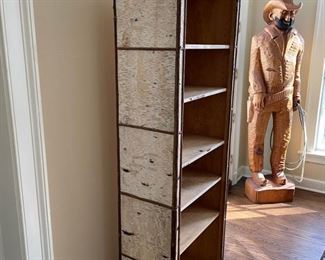 6-shelf bookshelf with birch wood veneer. Measures 24" W x 12.5" D x 6' H. Photo 2 of 3.