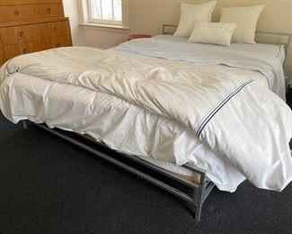 DWR Queen Bedframe. Bedding sold separately.