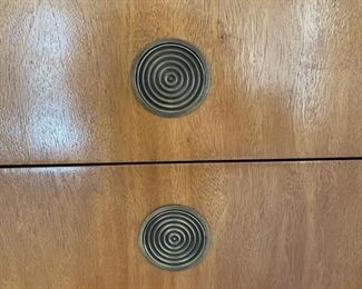 Baker Chest on Chest Circa 1991.Measures 44" W x 24" D x54" H. Photo 4 of 4.