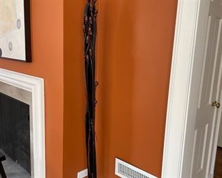 Kenyan Wood Sculpture. Photo 1 of 4.