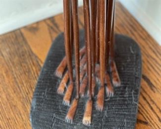 Kenyan Wood Sculpture. Photo 4 of 4.