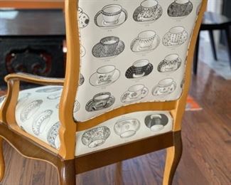 Louis XV Genovesse Fauteuil Chair in Half Combed Finish - 2 available. Photo 2 of 5.