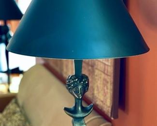 Colette Floor Lamp: 2 available. One in Matte Black Finish the other in Bronze Finish. Photo 3 of 3.