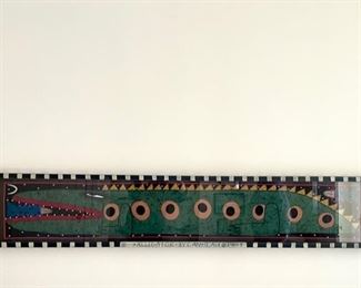 Crocodile folk art. Photo 1 of 2.