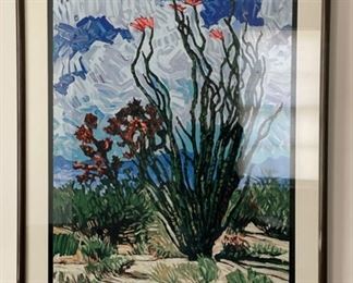 Russ Daughters serigraph signed by artist. Photo 1 of 2.