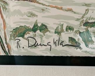 Russ Daughters artwork signed by artist. Photo 2 of 2.