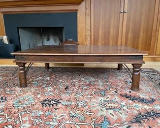 Cocktail table. Measures 31" W x 34" D x 28" H. Photo 1 of 3.